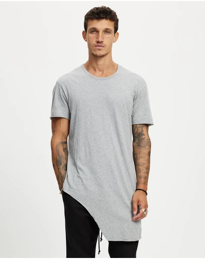 Surrounded By Ghosts - The Coltan Cotton Asymmetrical Tail T-Shirt