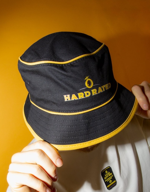 Hard Rated - Piped Bucket Hat