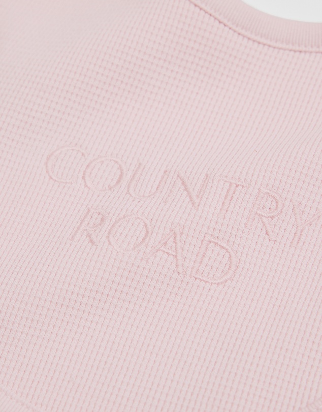 Country Road - Organically Grown Cotton Waffle Bib