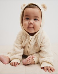 Country Road - Sherpa Hooded Jumpsuit