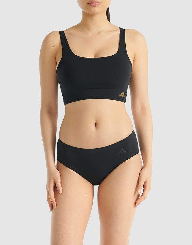 adidas Sportswear - 3 Pack Active Seamless Hipster Brief Underwear