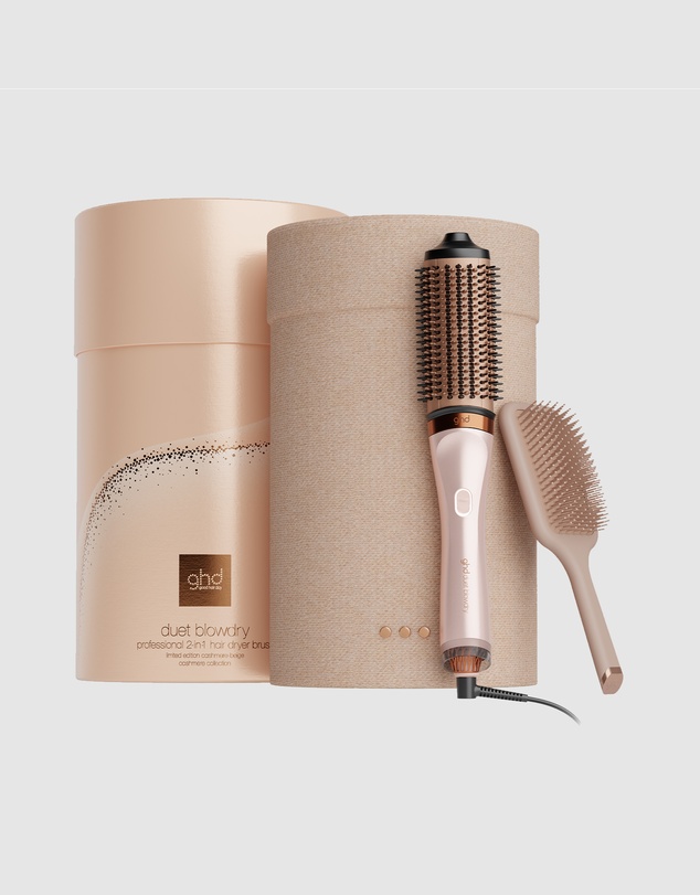ghd - duet blowdry 2-in1 Hair Dryer Brush Gift Set in Cashmere Beige