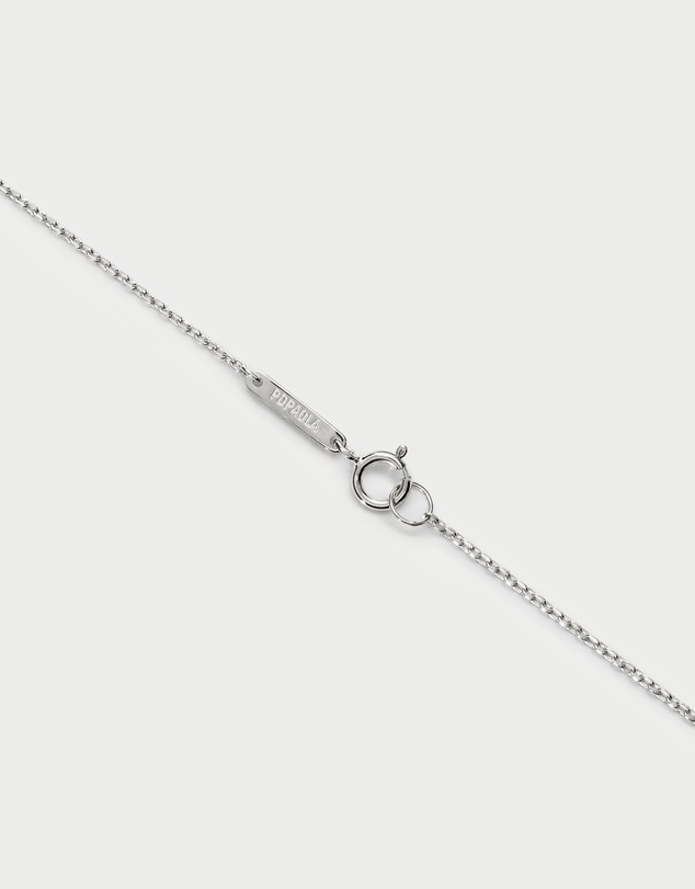 PDPAOLA - Initial 2026 F Silver Pendant Necklace