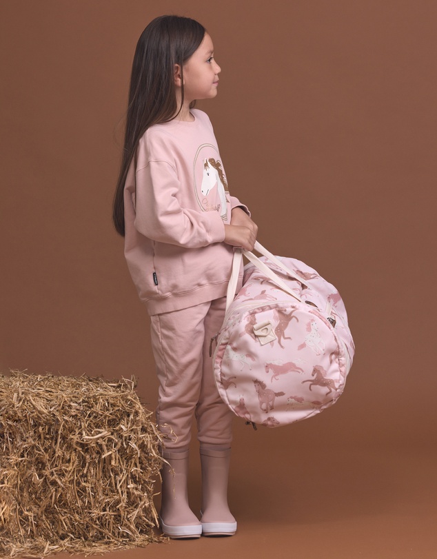 Crywolf - PACKABLE DUFFEL Blush Ponies