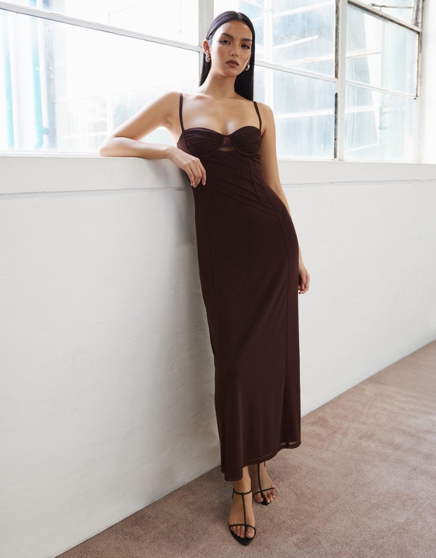 Lover - Clara Bustier Midi Dress