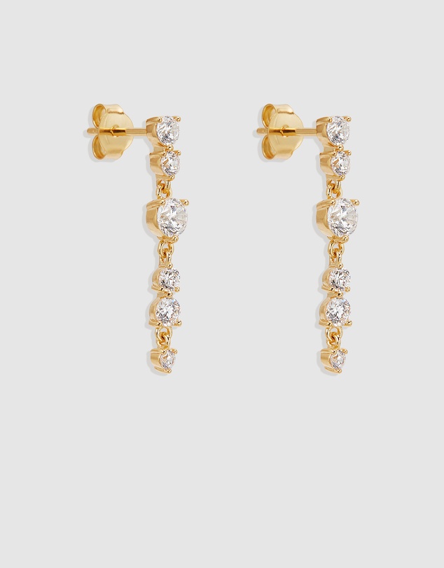 By Charlotte - Forever Yours Drop Earrings
