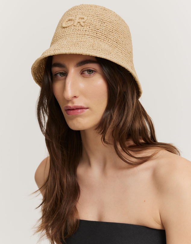 Country Road - Cr Raffia Bucket Hat