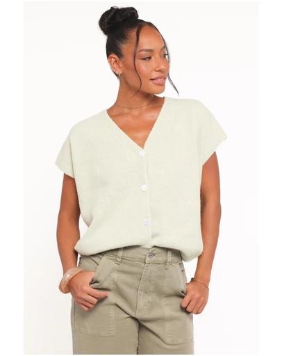 Petal & Pup - Mariana Knit Vest - Sage