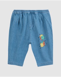 Bobo Choses - Roll The Dice Light Denim Pants - Babies