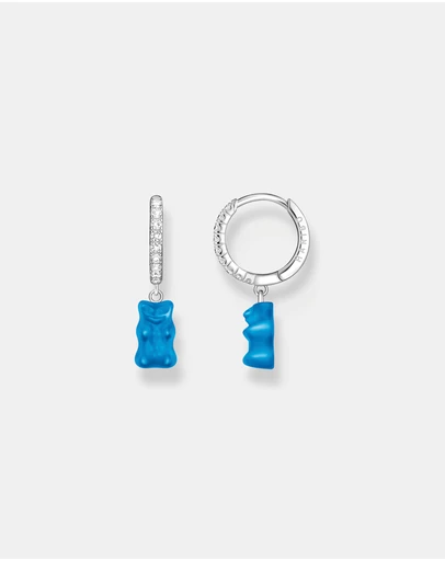 THOMAS SABO - HARIBO Blue Bear Hoop Single Earring