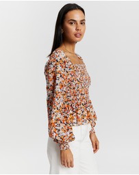 Sofia Irina - Smock Blouse