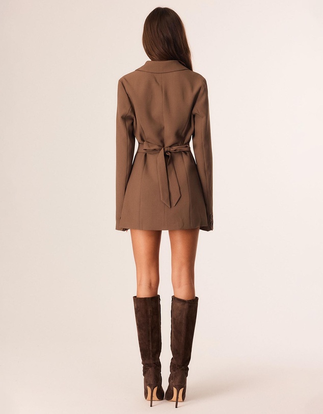 SNDYS - Roxana Cinch Blazer Dress