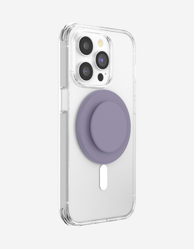 PopSockets - PopGrip MagSafe Soft Touch Phone Grip Holder + Magnetic Adapter Ring