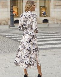Sosandar - WOW Print Belted Shirt Dress