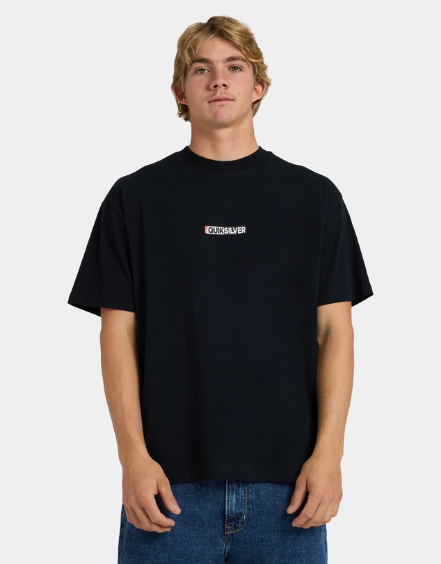 Quiksilver - Mens Sticker Oversized T-Shirt