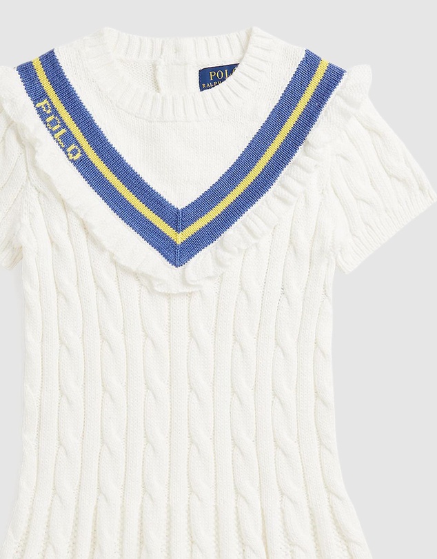 Polo Ralph Lauren - Cricket Stripe Cotton Sweater Dress