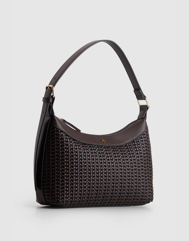 Laura Jones - Solene Weave Shoulder Bag