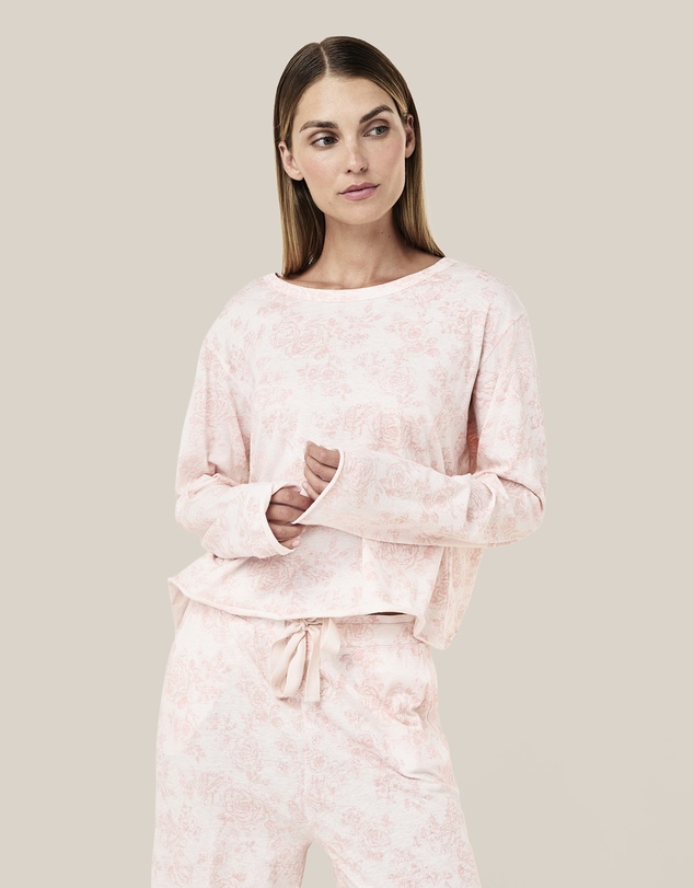 Papinelle - Nostalgia Organic Cotton Long Sleeve Tee & Straight Leg Pant