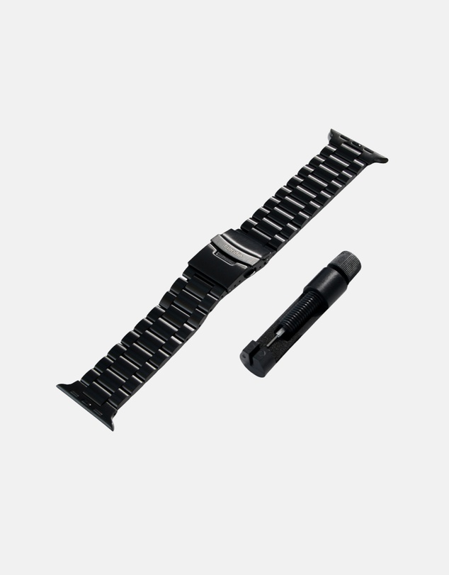Friendie - Stainless Steel Link Bracelet Band (Ultra Style) - Sydney Ultra - Apple Watch Compatible