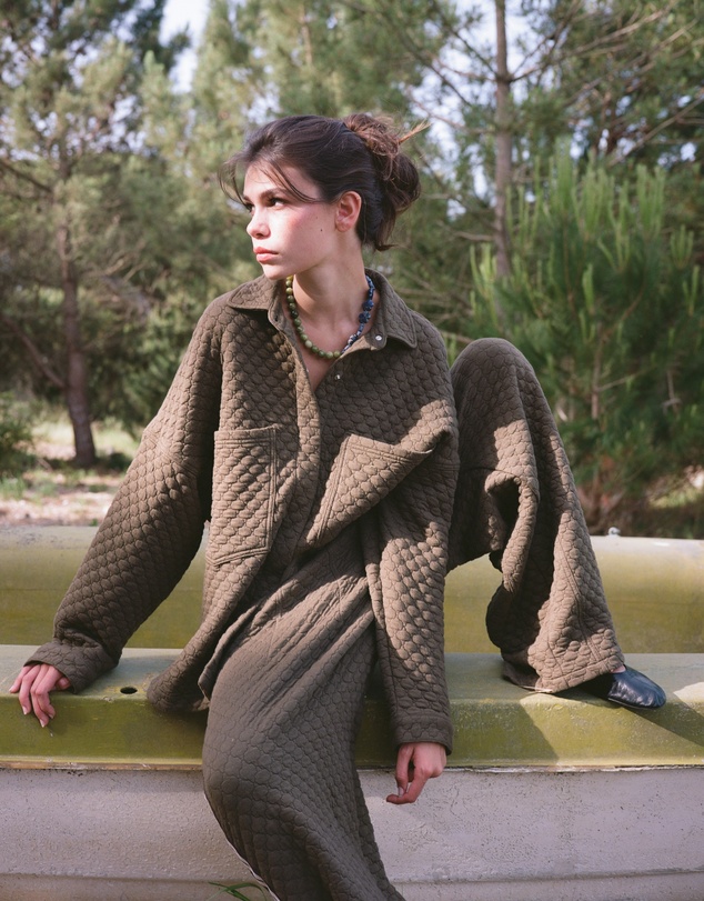 KINGA CSILLA - Sabbia Quilted Dbl Pocket Shirt