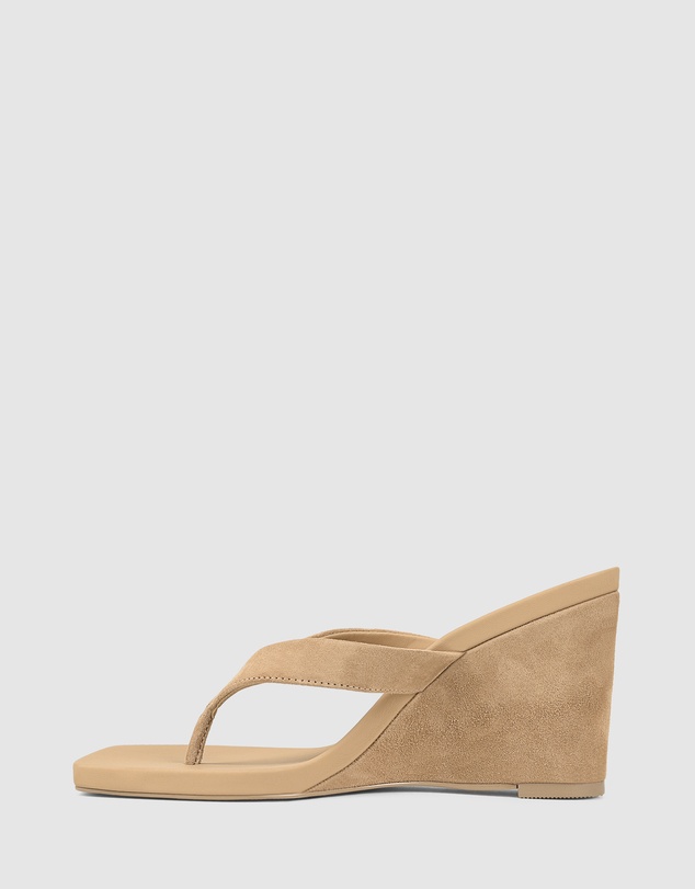 Siren - Melrose Thong Wedges