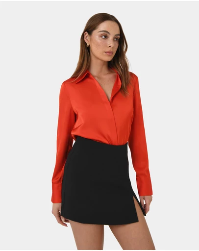 Forcast - Mae Satin Shirt