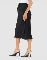 Ripe Maternity - Crystal Satin Skirt