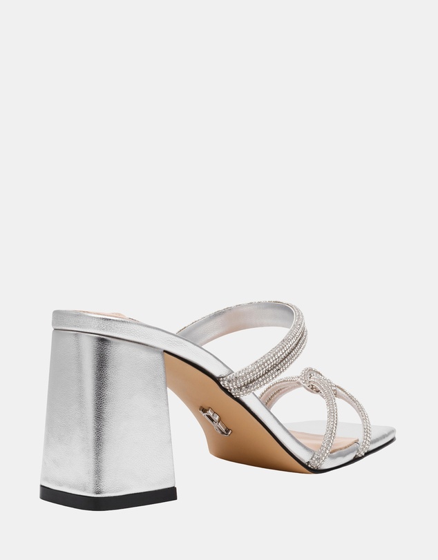 Steve Madden - Catlyn Silver Heels
