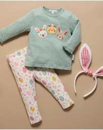 Purebaby - Egg Pocket Leggings -Kids-Babies