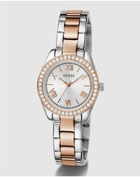 GUESS - Guess Ladies 2-Tone 30mm Analogue Watch
