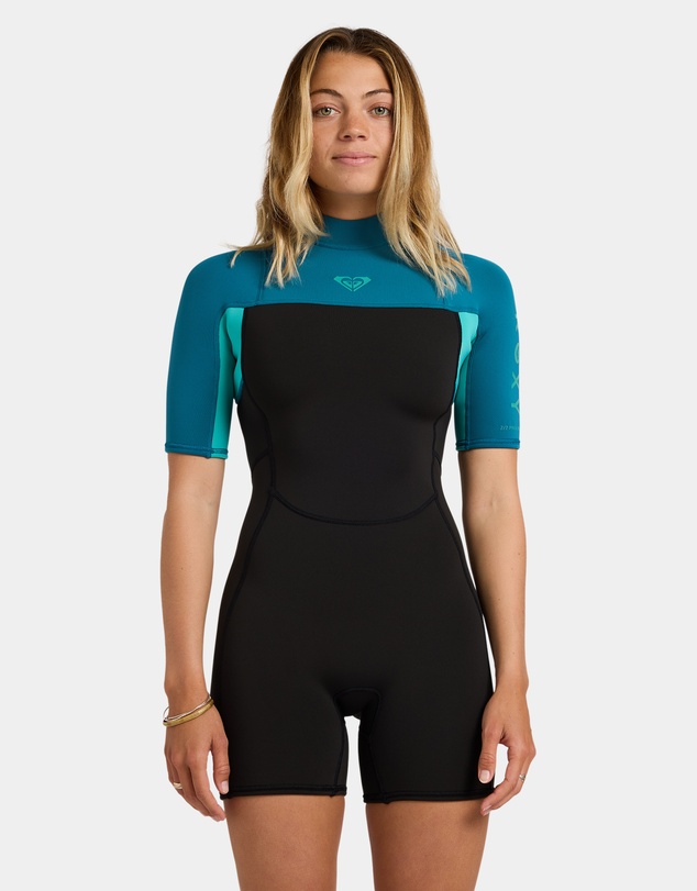 Roxy - Womens 2/2Mm Prologue+ Back Zip Springsuit
