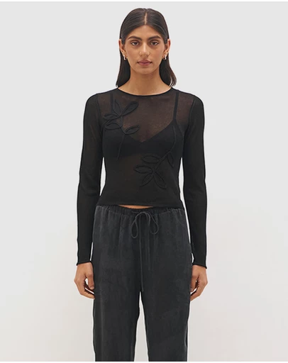 MON RENN - Yasmin Knit Top