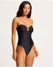 Seafolly - Palermo Ring Front Bandeau One Piece