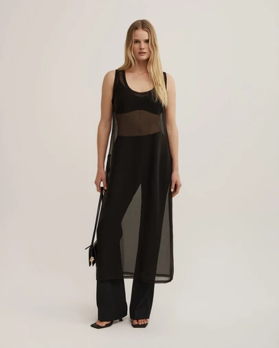 Witchery - Sheer Crew Neck Tunic