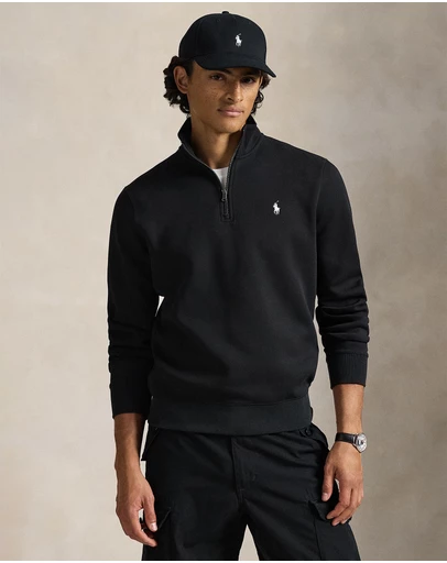 Polo Ralph Lauren - Double-Knit Quarter-Zip Pullover