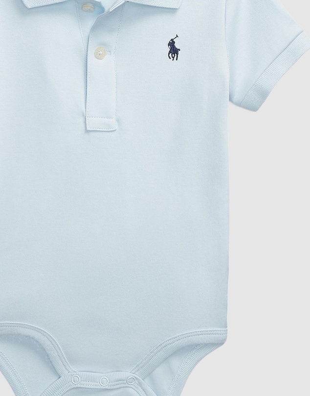 Polo Ralph Lauren - Soft Cotton Polo Bodysuit - Babies