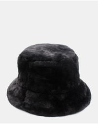 Morgan & Taylor - Carla Faux Fur Bucket Hat