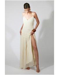 Bardot - Linara Halter Neck Maxi Dress