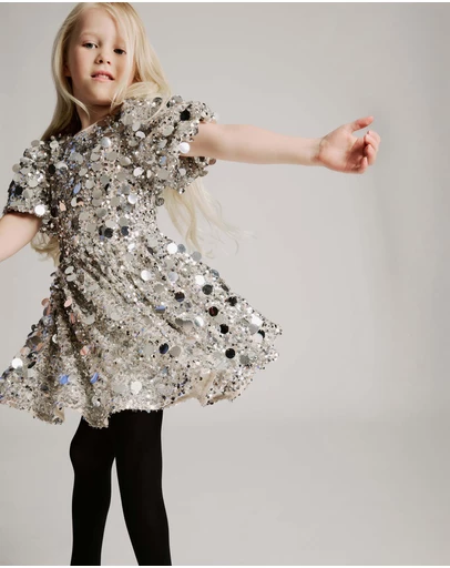 Bardot Junior - Isabel Sequin Mini Dress - Kids-Teens