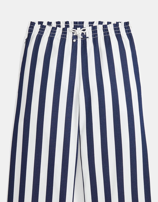 Polo Ralph Lauren - Striped Cotton Dobby Wide-Leg Pants (7YRS-16YRS)