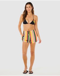Rip Curl - Rip Curl x Farm Rio  Neon Stripe Beach Short