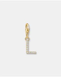 THOMAS SABO - Charm Pendant Letter L Gold Plated