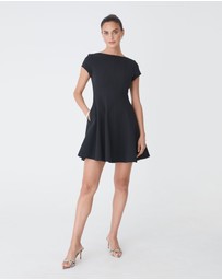 Forcast - Darcy Short Sleeve Panel Dress