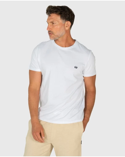 Coast Clothing - Crew Neck Essential Tee - White