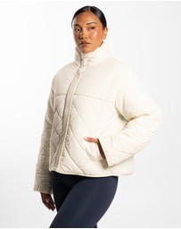 Active Basics - Quilted Puffer - Off-White
