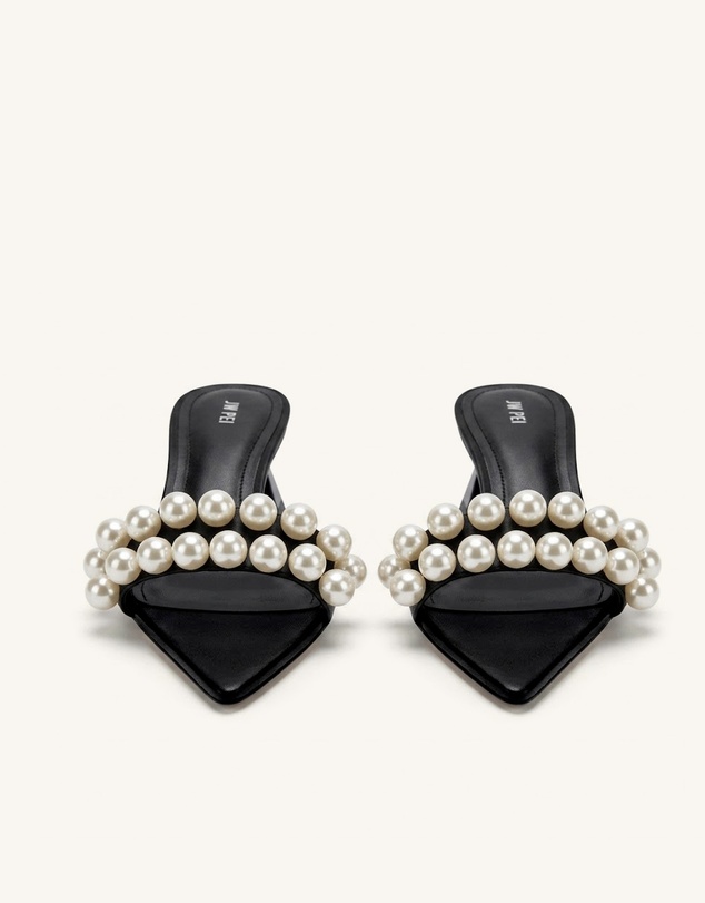 JW PEI - Gianna Beaded Strap Mules