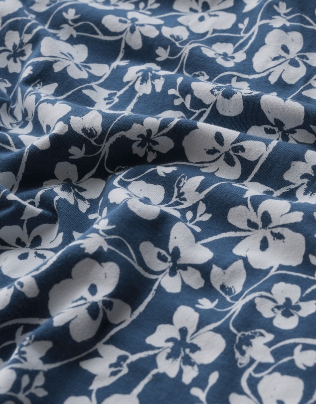 Seasalt - Seasalt Cornwall Blue Seed Packet Short Sleeve Midi Dress