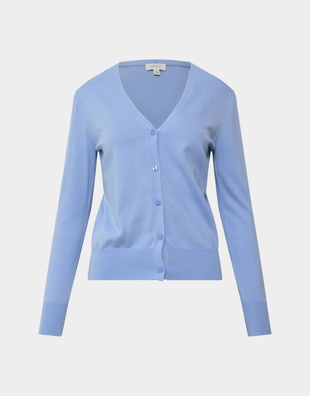 Forcast - Nicolette V-Neck Knit Cardigan