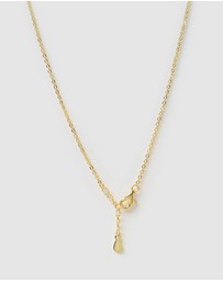 Izoa Kids - Kids Heart Alphabet Letter J Necklace