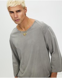 Surrounded By Ghosts - The Alloclasite Relaxed 3/4 Sleeve T-Shirt